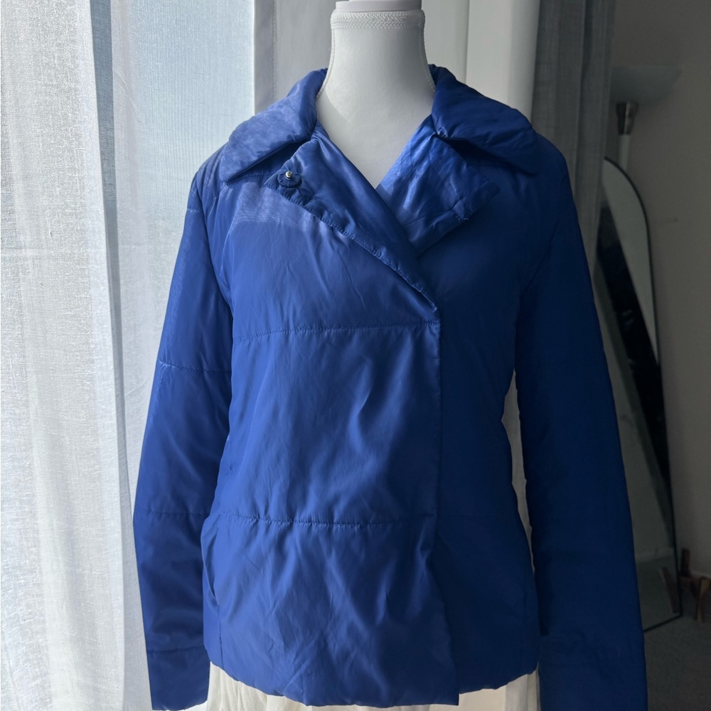 Vera Wang Blue Puffer Jacket